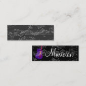 Musicus  Gray Notes Brit Guitar II Mini Visitekaartje (Voorkant / Achterkant)