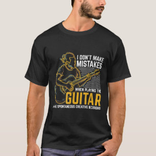Musicus Guitar Player Guitar T-shirt
