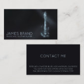 Musicus Guitar Player Visitekaartje (Voorkant / Achterkant)