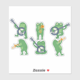 MUSICUS KIKKER KARAKTERSET STICKER