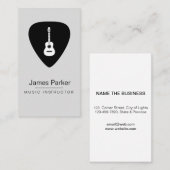 Musicus Logo minimalist Visitekaartje (Voorkant / Achterkant)