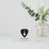 Musicus Logo minimalist  Visitekaartje (Staand voorkant)