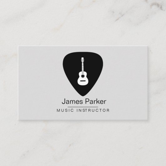 Musicus Logo minimalist  Visitekaartje (Voorkant)