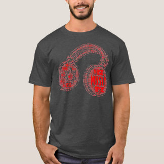 Musicus Music DJ Headphones T-shirt