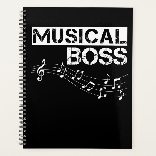 Musicus muzikant planner (Voorkant)