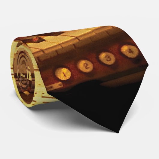 Musicus - organisme - de pijplijn stropdas (Opgerold)