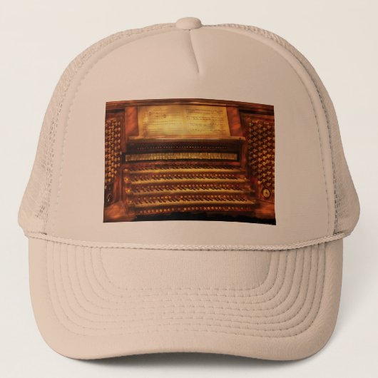 Musicus - organisme - de pijplijn trucker pet (Voorkant)