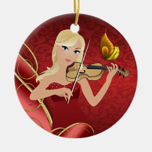 Musicus - SRF Keramisch Ornament (Voorkant)