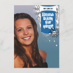 Musicus Theater Afstuderen Uitnodiging