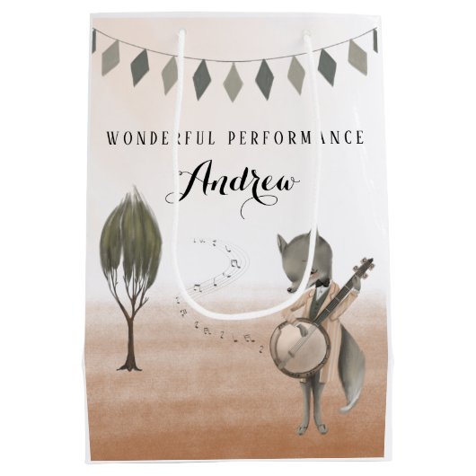 Musicus Wonderful Performance Gift Bag Medium Cadeauzakje (Achterkant)