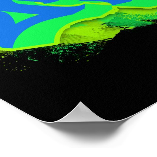 Musik Bright 1 Poster (Hoek)