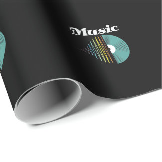 Musik Vinyl Cadeaupapier