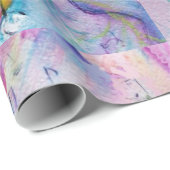 MUSIKALE ROZE CLOWN MET UIL CADEAUPAPIER (Rol Hoek)