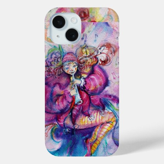 MUSIKALE ROZE CLOWN MET UIL Case-Mate iPhone CASE (Achterkant)