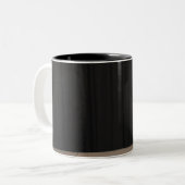 Musiker Tasse Tweekleurige Koffiemok (Voorkant links)