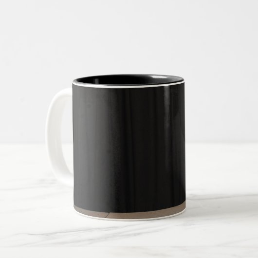 Musiker Tasse Tweekleurige Koffiemok (Voorkant links)