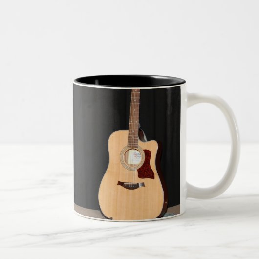 Musiker Tasse Tweekleurige Koffiemok (Rechts)