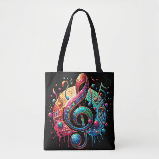 Musiknote ein Außergewöhnliches Design Eye Catcher Tote Bag