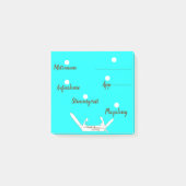 Musikunterricht - Instrumentalunterricht - mit Was Post-it® Notes (Voorkant)