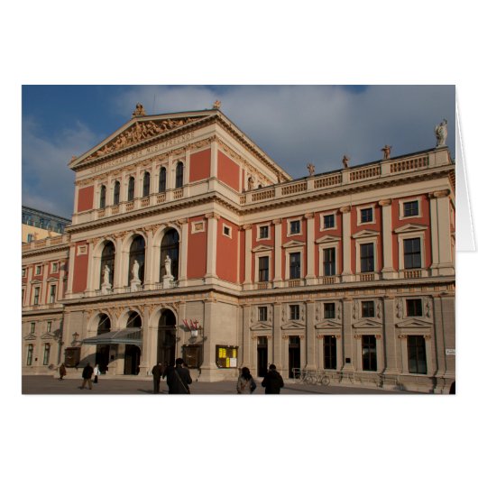 Musikverein, Wien Österreich (Voorkant Horizontaal)