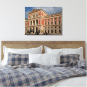 Musikverein, Wien Österreich Canvas Afdruk (Insitu (Slaapkamer))