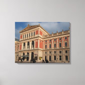 Musikverein, Wien Österreich Canvas Afdruk (Voorkant)