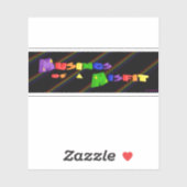 Musings of a Misfit Banner Sticker (Vel)