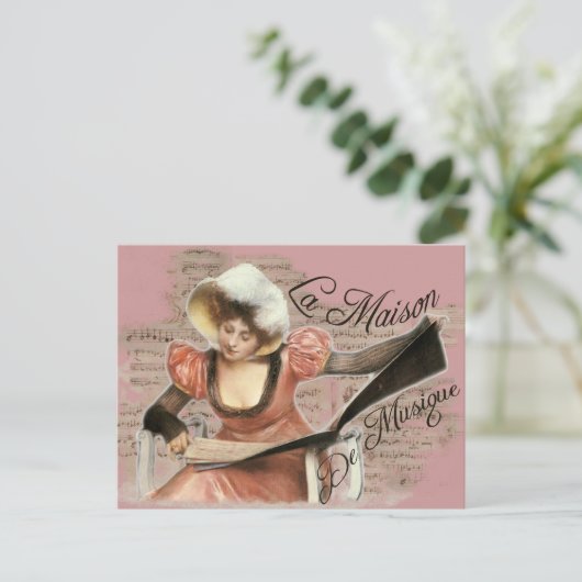 Musique Briefkaart (Staand voorkant)