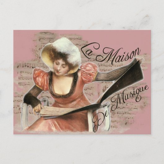 Musique Briefkaart (Voorkant)