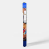 MUSISCH ANGEL, blauw Sapphire Monogram Case-Mate iPhone Case (Achterkant / Links)