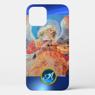 MUSISCH ANGEL, blauw Sapphire Monogram Case-Mate iPhone Case