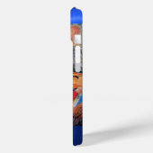 MUSISCH ANGEL, blauw Sapphire Monogram Case-Mate iPhone Case (Achterkant / Links)