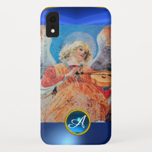 MUSISCH ANGEL, blauw Sapphire Monogram Case-Mate iPhone Case
