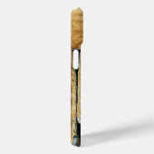 MUSISCH ANGEL IN RODE EN GOLD Gemstone-Monogram Case-Mate iPhone Case (Achterkant / Rechts)