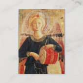 MUSISCH ANGEL SPEELDRUM VISITEKAARTJE (Achterkant)