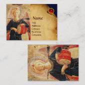 MUSISCH ANGEL SPEELDRUM VISITEKAARTJE (Voorkant / Achterkant)