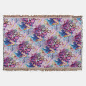 MUSISCH PINK CIRCUS SLOT EN ROOS DEKEN (Voorkant)