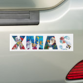 MUSISCH SANTA XMAS PARTY/PENGUIN'S SERENADE BUMPERSTICKER (Op auto)