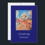 MUSISCHE CHRISTMAS ANGEL FEESTDAGENKAART<br><div class="desc">Elegant en klassiek ontwerp,  ontwikkeld op basis van een schilderij van Renaissance. Melozzo da Forli,  muziekmakend angel,  detail van een fresco c.1480.</div>