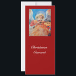 MUSISCHE CHRISTMAS ANGEL FEESTDAGENKAART<br><div class="desc">Elegant en klassiek ontwerp,  ontwikkeld op basis van een schilderij van Renaissance. Melozzo da Forli,  muziekmakend angel,  detail van een fresco c.1480.</div>