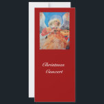 MUSISCHE CHRISTMAS ANGEL FEESTDAGENKAART<br><div class="desc">Elegant en klassiek ontwerp,  ontwikkeld op basis van een schilderij van Renaissance. Melozzo da Forli,  muziekmakend angel,  detail van een fresco c.1480.</div>