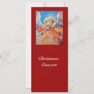 MUSISCHE CHRISTMAS ANGEL FEESTDAGENKAART