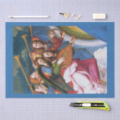 MUSISCHE CHRISTMAS ANGELS Kerstmis Tissuepapier (Craft)