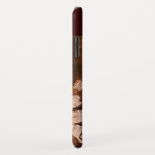 MUSISCHE KAT MET EIGEN GROND IN SEPIA GEM MONOGRAM Case-Mate iPhone CASE (Achterkant/rechts)