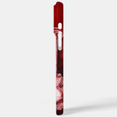 MUSISCHE KAT MET OWL IN RODE RUBY GEM Case-Mate iPhone CASE (Achterkant / Links)