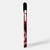 MUSISCHE KAT MET OWL IN RODE RUBY GEM MONOGRAM Case-Mate iPhone CASE (Achterkant / Links)