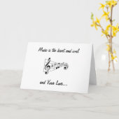 MUSISCHE OPMERKINGEN DIE VERZENDEN VERLIEZEN VERLI KAART (Gele Bloem)