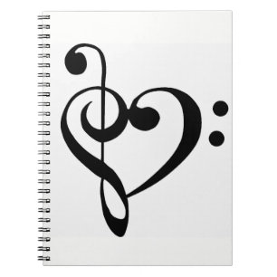 *MUSISCHE OPMERKINGEN / MUZIEKLOVER* NOTEBOOK NOTITIEBOEK