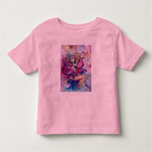MUSISCHE PINK GESLOTEN KINDER SHIRTS
