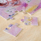 MUSISCHE PINK GESLOTEN LEGPUZZEL (Zijkant)